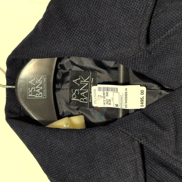 Jos. A. Bank Men's navy blue Peacoat. Medium size. - Picture 3 of 12